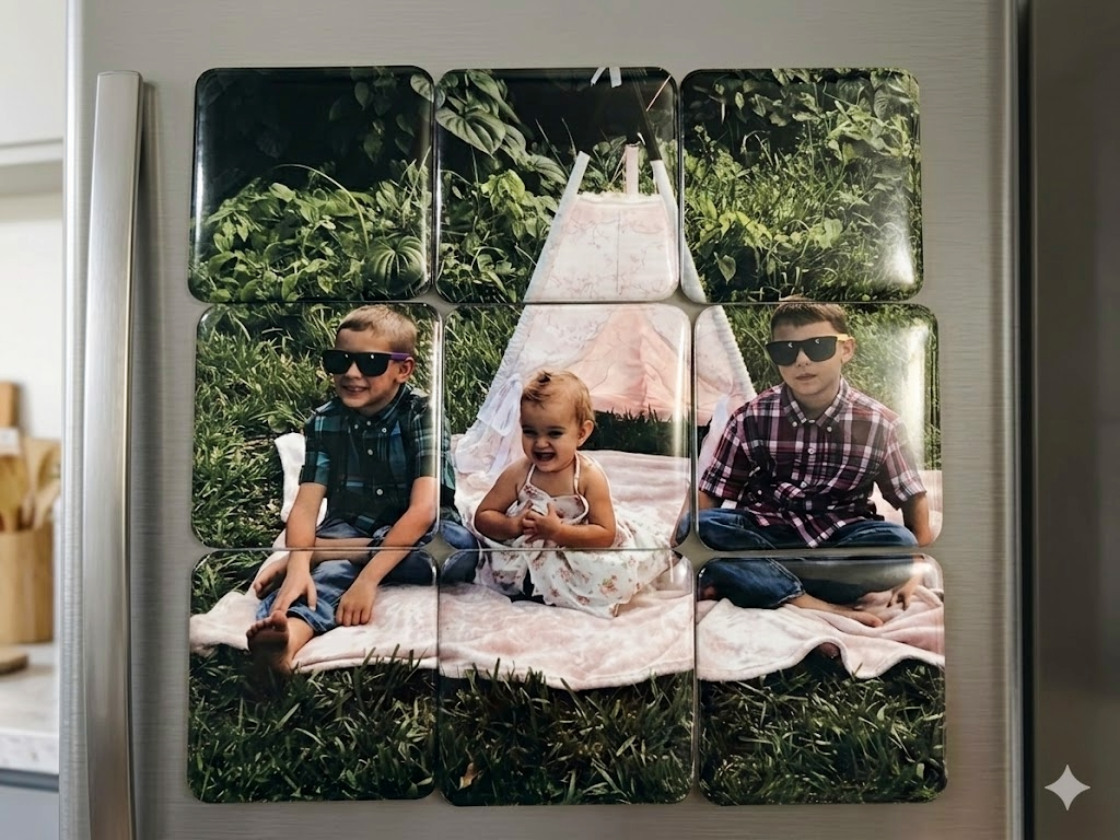 2 x 2 Custom Photo Magnets - 50 Pack