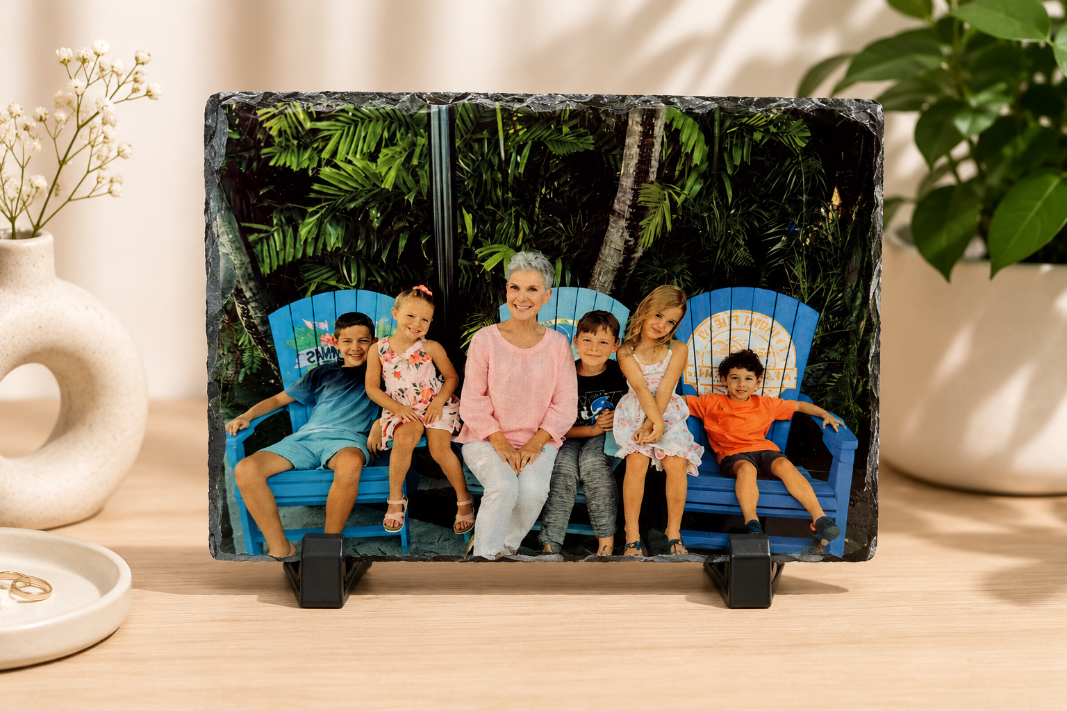 Custom Photo Slate | Personalized Photo Gift | 5x7